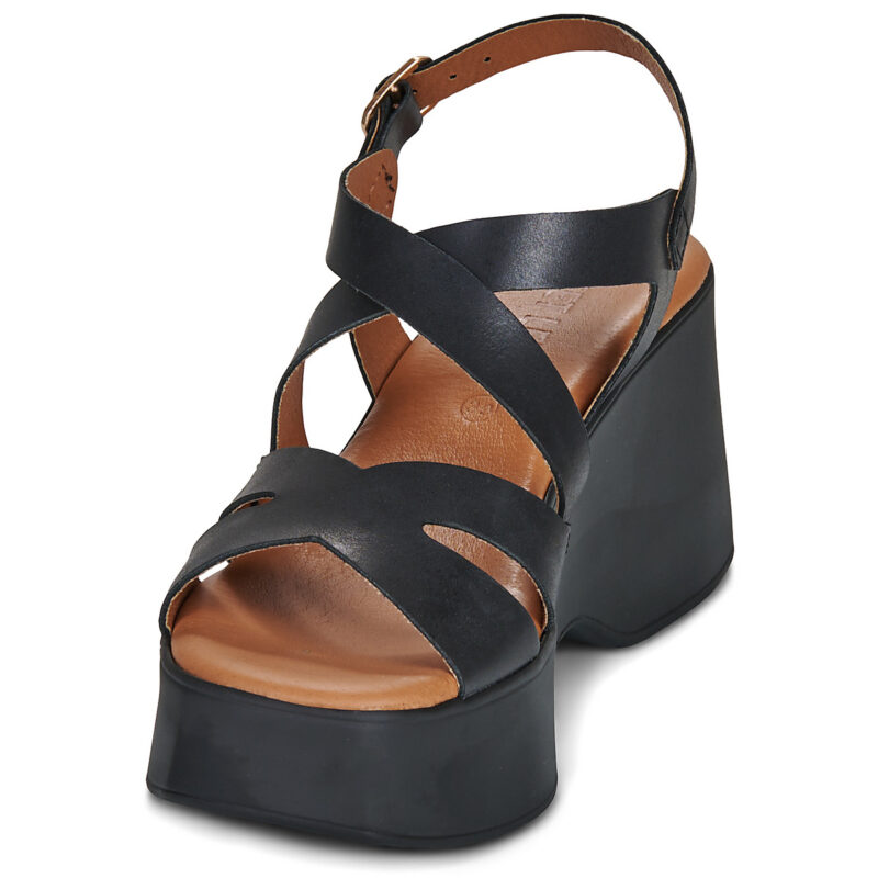 Sweet Lemon COLIBRI Nero Sandali con zeppa Donna - 3