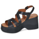 Sweet Lemon COLIBRI Nero Sandali con zeppa Donna - 4