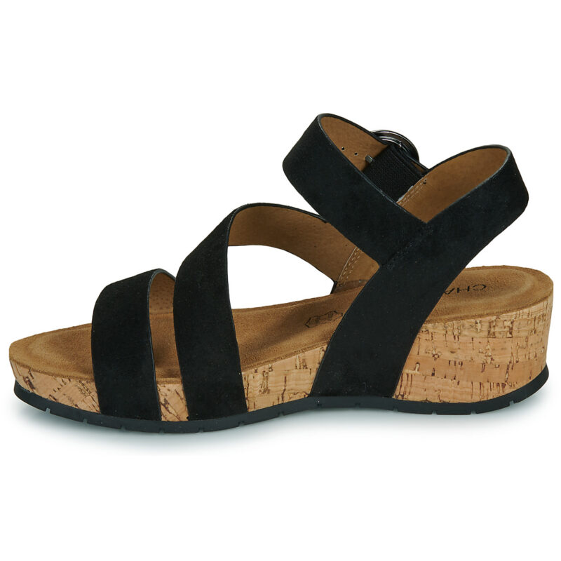 Chattawak LILOU Nero Sandali con zeppa Scarpe - 4