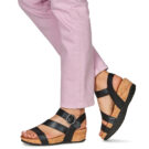 Chattawak LILOU Nero Sandali con zeppa Scarpe - 8