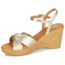 Unisa RAMIRO Oro Sandali con zeppa Donna - 4