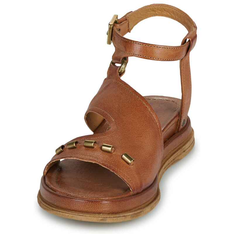 Airstep / A.S.98 SPOON STUD Marrone Sandali con zeppa Scarpe - 3
