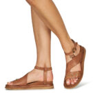 Airstep / A.S.98 SPOON STUD Marrone Sandali con zeppa Scarpe - 8