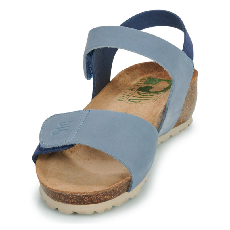 Dream in Green ZAMINI Blu Sandali con zeppa Donna - 3