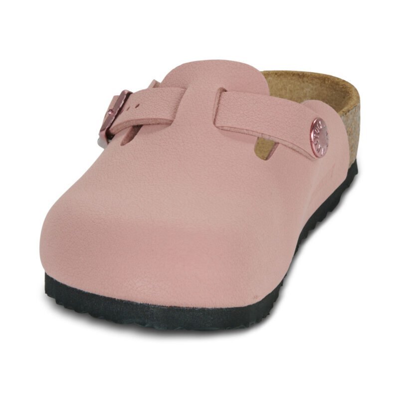 BIRKENSTOCK Boston Kids Birko-flor / Pink / Argilla / Stretto Rosa Zoccoli Bambini - 3