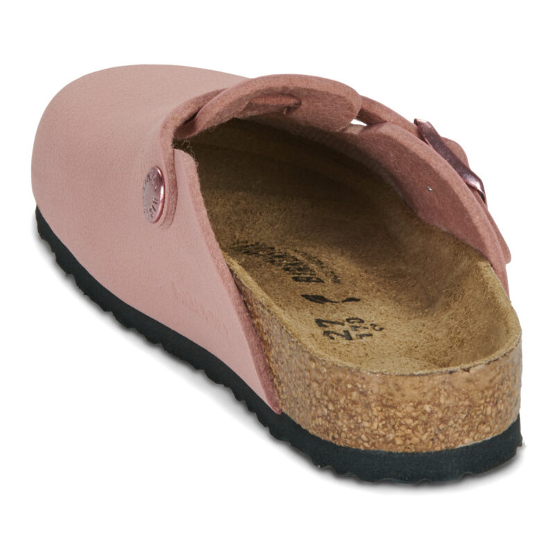 BIRKENSTOCK Boston Kids Birko-flor / Pink / Argilla / Stretto Rosa Zoccoli Bambini - 5