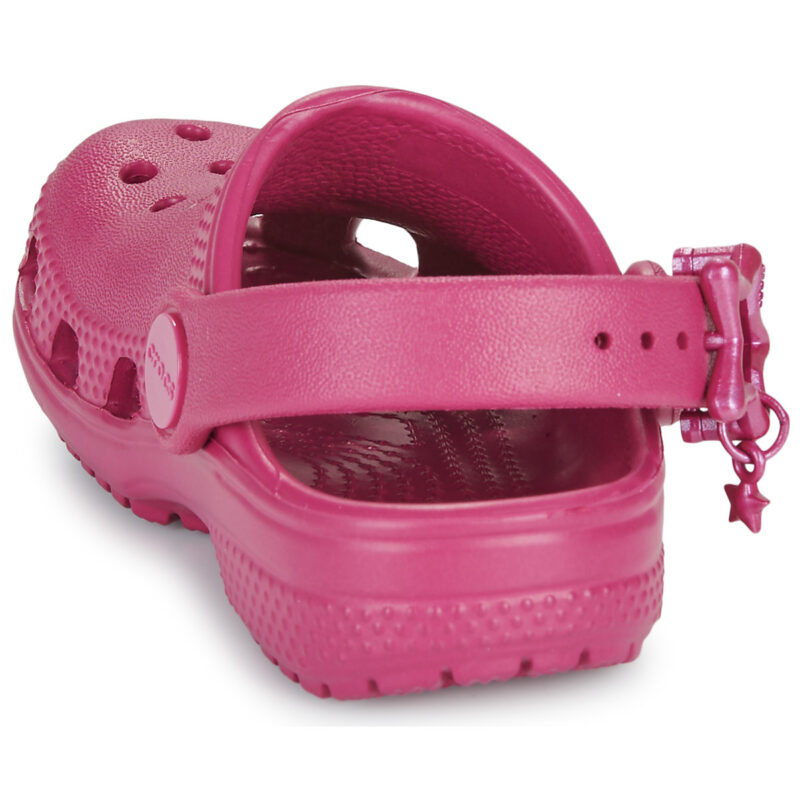 Crocs Classic Star Buckle Clog T Pink Clogs Kids - 5