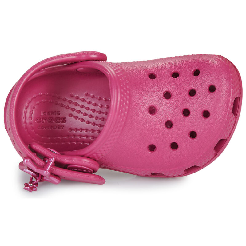 Crocs Classic Star Buckle Clog T Pink Clogs Kids - 6