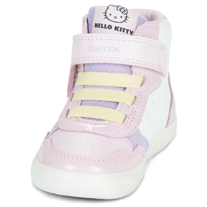 Geox B GISLI GIRL HELLO KITTY Baskets Rose Enfant - 3