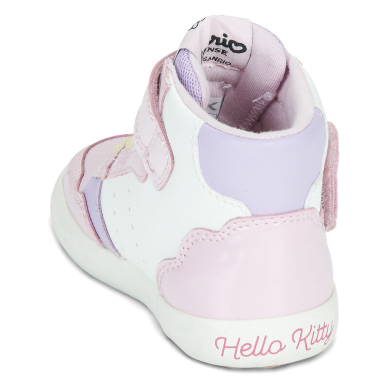 Geox B GISLI GIRL HELLO KITTY Baskets Rose Enfant - 5