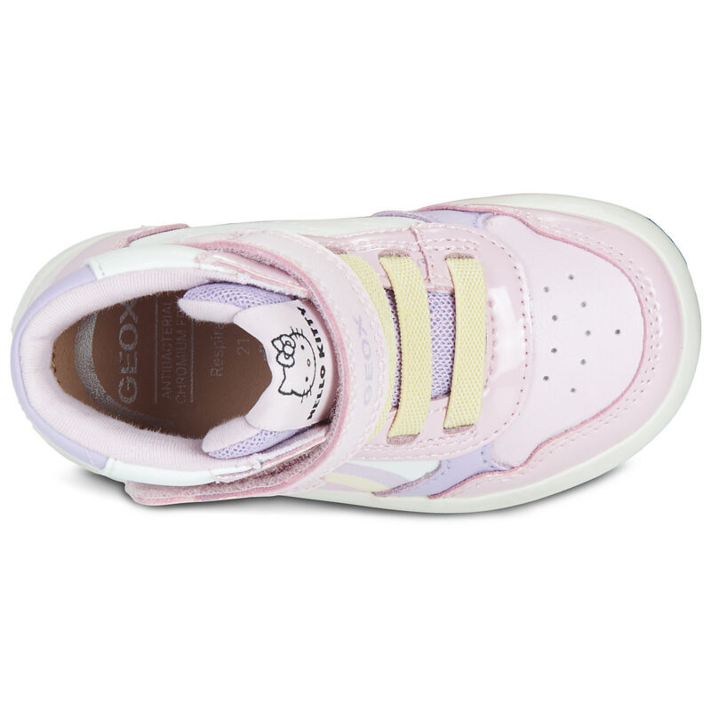 Geox B GISLI GIRL HELLO KITTY Baskets Rose Enfant - 6