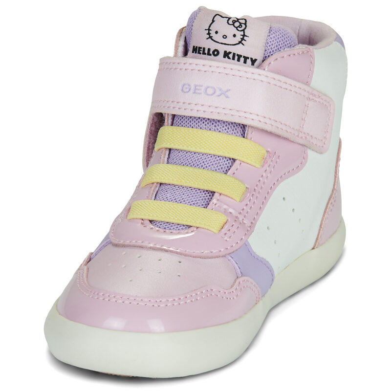 Geox B GISLI GIRL HELLO KITTY Pink Sneakers Child - 3