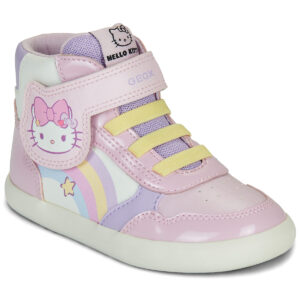 Scarpe bambini ragazza Geox  B GISLI GIRL HELLO KITTY  Rosa Geox 8058192908873