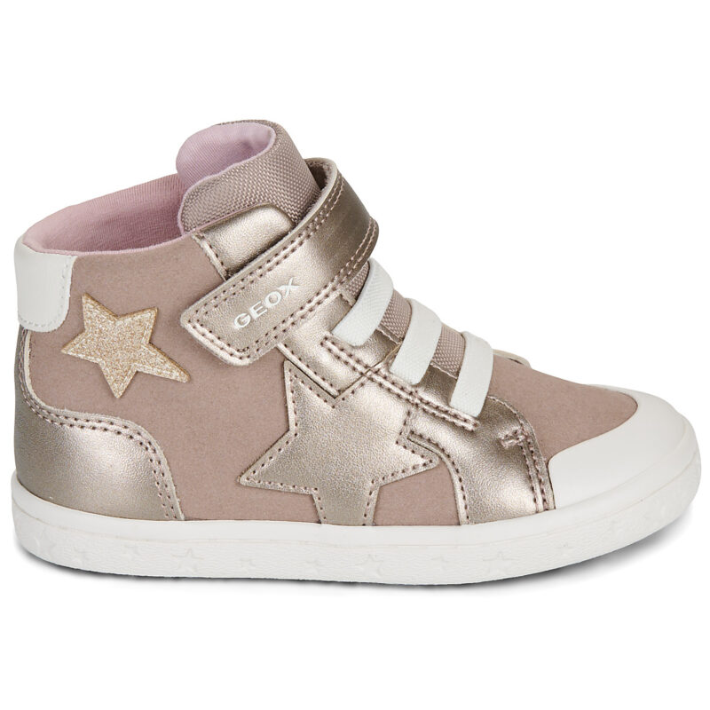 Geox B GISLI GIRL Or Baskets&nbsp;Enfant - 2