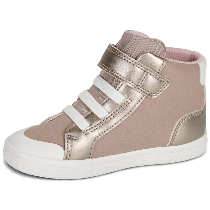 Geox B GISLI GIRL Or Baskets&nbsp;Enfant - 4