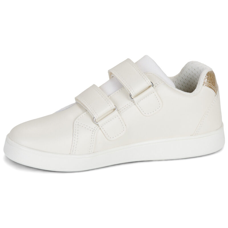 Geox J ECLYPER GIRL Blanc Baskets&nbsp;Enfant - 4