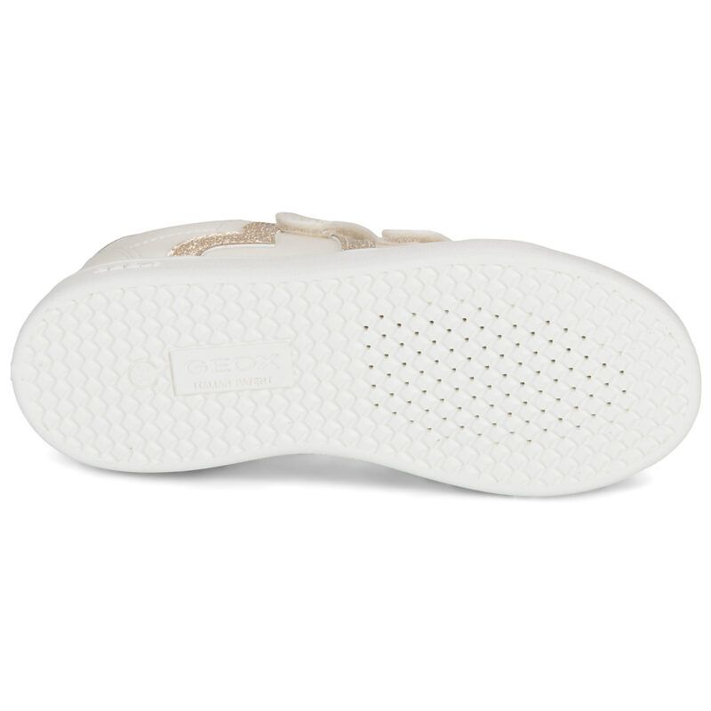 Geox J ECLYPER GIRL Blanc Baskets&nbsp;Enfant - 7