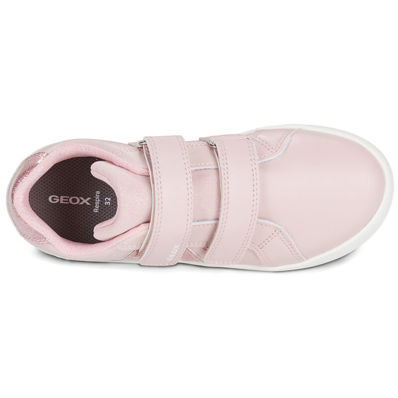 Geox J ECLYPER GIRL Baskets Rose Enfant - 6