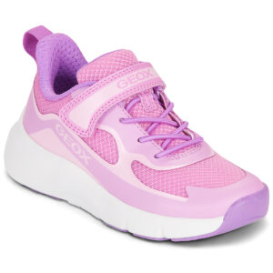 Scarpe bambini ragazza Geox  J PRO-RAN GIRL  Rosa Geox 8058192954351