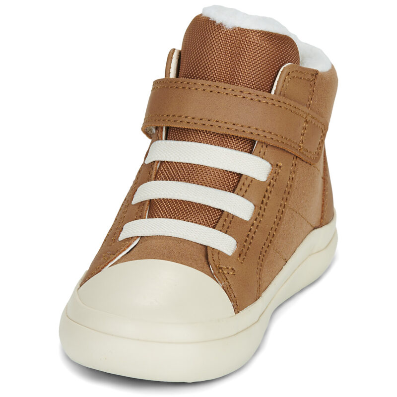 Geox B GISLI BOY Brown Sneakers Child - 3