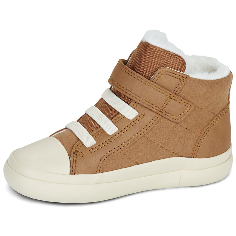 Geox B GISLI BOY Brown Sneakers Child - 4