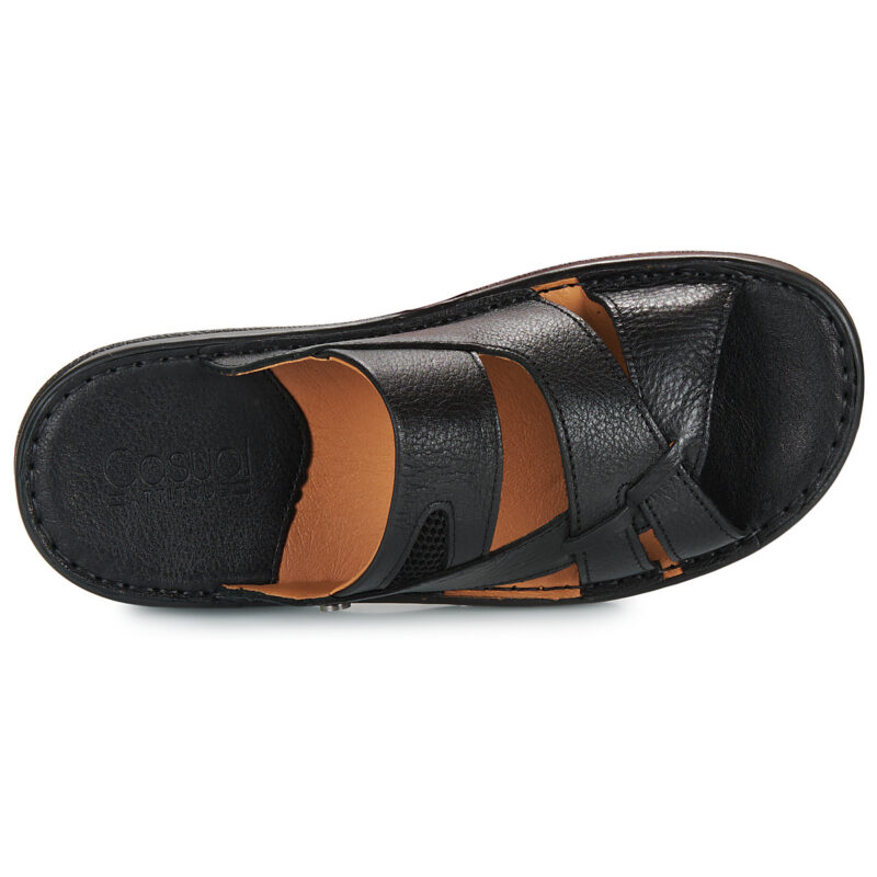 Casual Attitude NEW004 Nero Ciabatta Uomo - 6