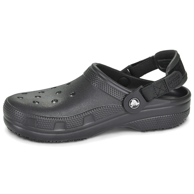 Crocs Classic Work Clog Nero Zoccoli Uomo - 4