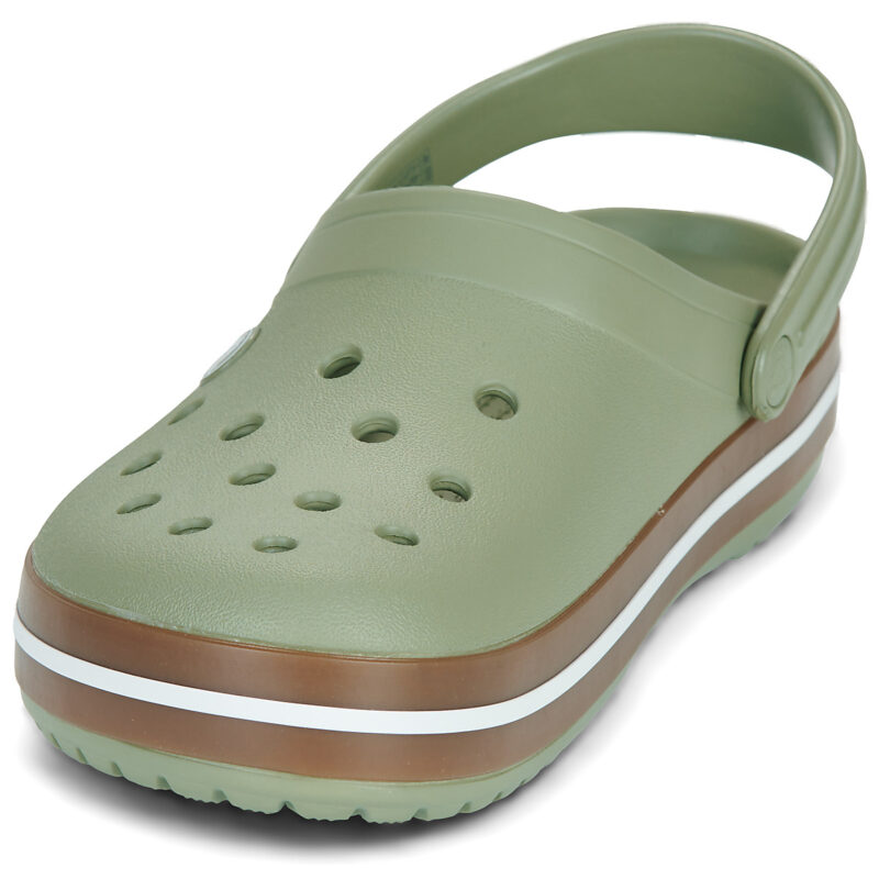Crocs Crocband Gum Clog Kaki Zoccoli Uomo - 3