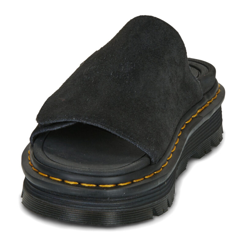 Dr. Martens ZebZag Slide Black EH Suede Nero Ciabatta Uomo - 3
