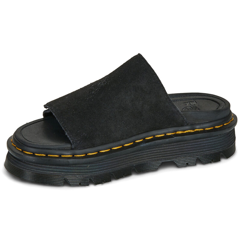 Dr. Martens ZebZag Slide Black EH Suede Nero Ciabatta Uomo - 4