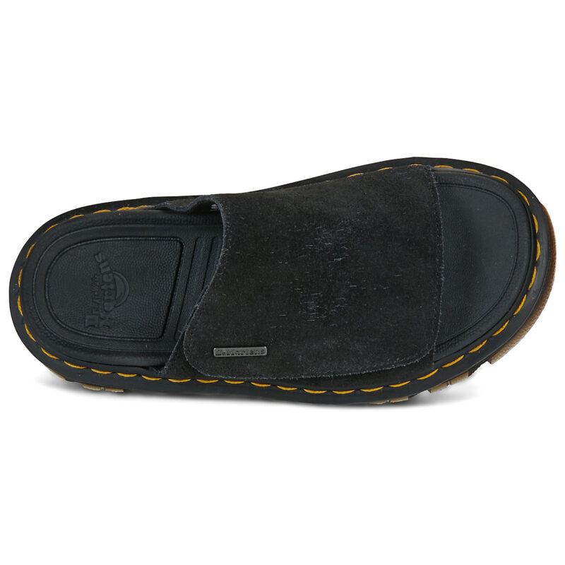Dr. Martens ZebZag Slide Black EH Suede Nero Ciabatta Uomo - 6