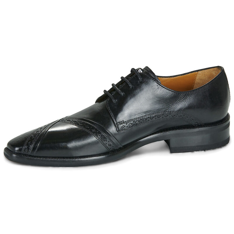 Melvin & Hamilton Elvis 94 Nero Derby Uomo - 4