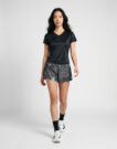 adidas ADI365 Running Animal Print Iconic Shorts Grigio Shorts Donna - 2