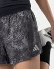 adidas ADI365 Running Animal Print Iconic Shorts Grigio Shorts Donna - 5