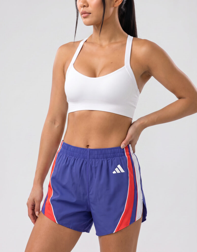 adidas Adizero Archive Running Shorts Blu Shorts Donna - 5