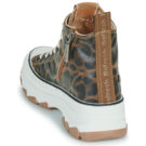 Refresh 173078-LEOPARD Marrone Sneakers alte&nbsp;Donna - 5