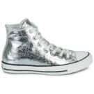 Converse CHUCK TAYLOR ALL STAR Argento Sneakers alte Donna - 2