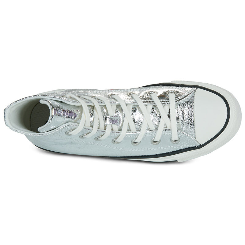Converse CHUCK TAYLOR ALL STAR Argento Sneakers alte Donna - 6