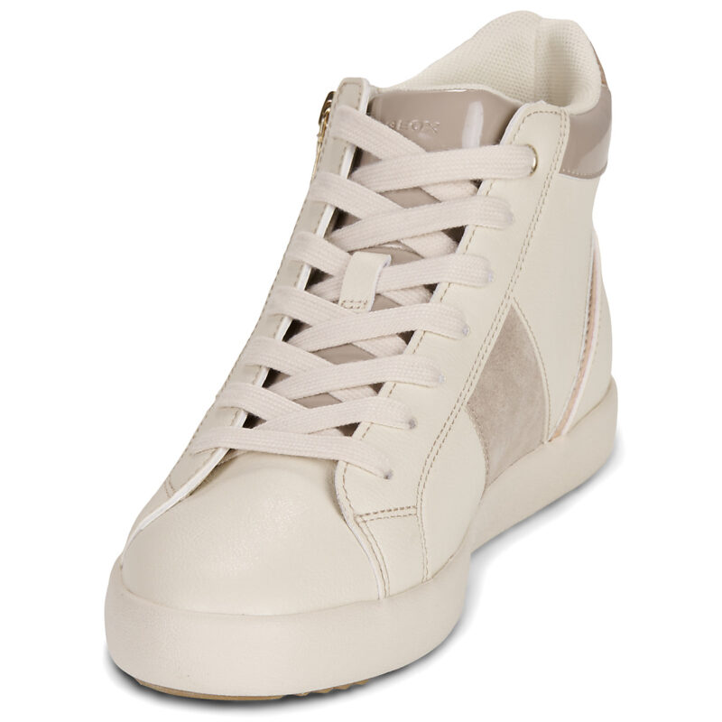 Geox D BLOMIEE Bianco Sneakers alte Donna - 3