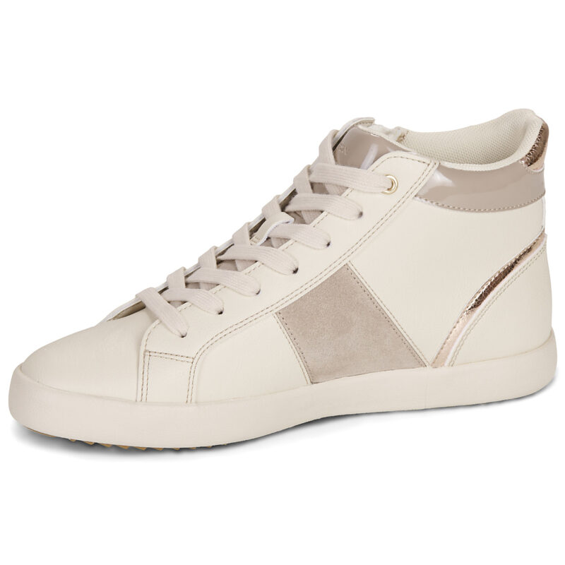 Geox D BLOMIEE Bianco Sneakers alte Donna - 4