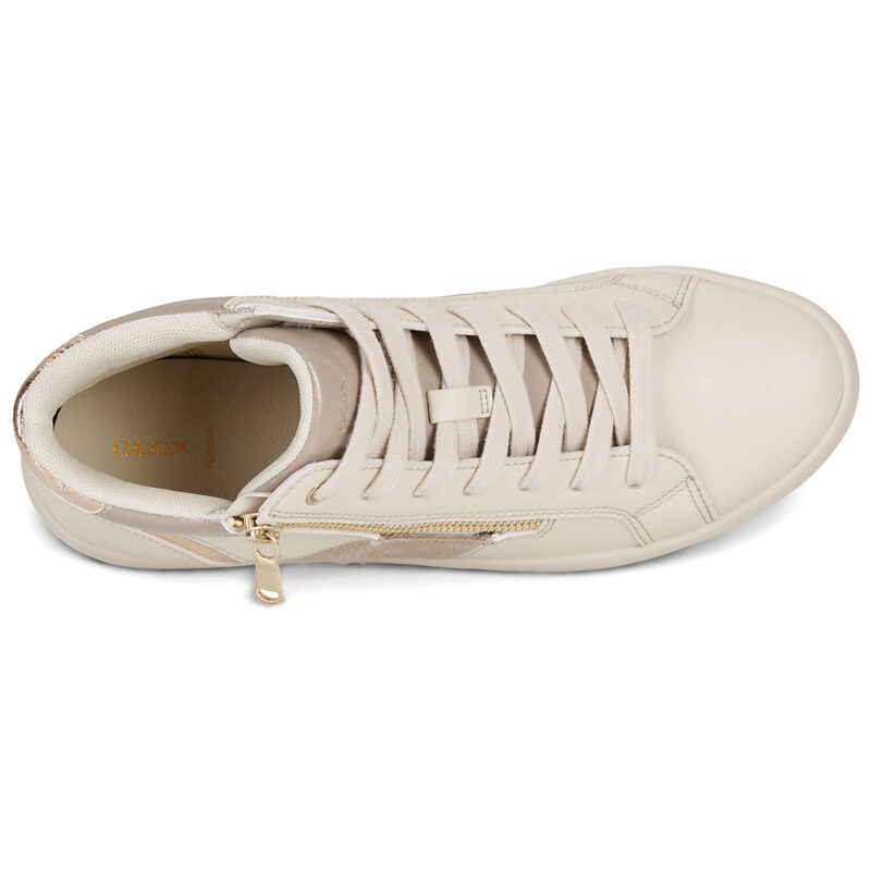 Geox D BLOMIEE Bianco Sneakers alte Donna - 6