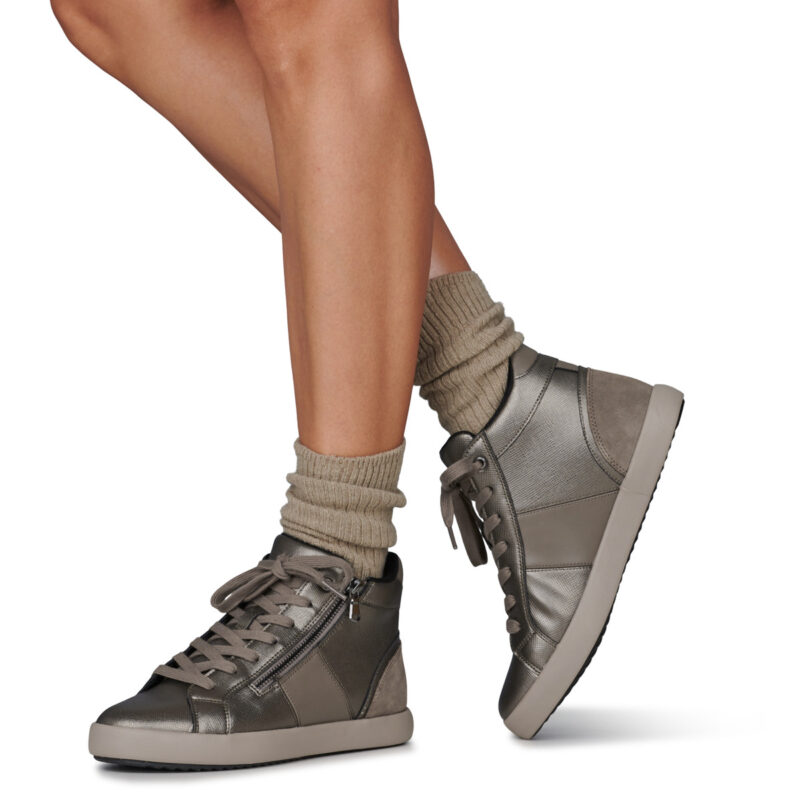 Geox D BLOMIEE Oro Sneakers alte Donna - 8