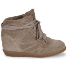 Melvin & Hamilton Lou 1 Beige Sneakers alte Donna - 2