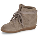 Melvin & Hamilton Lou 1 Beige Sneakers alte Donna - 4