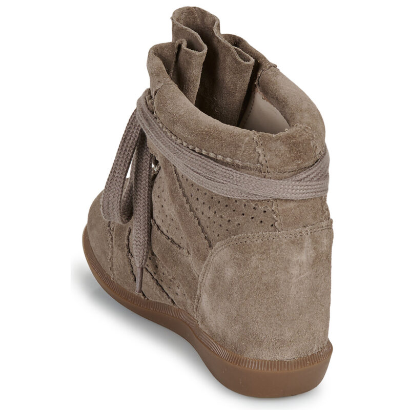 Melvin & Hamilton Lou 1 Beige Sneakers alte Donna - 5