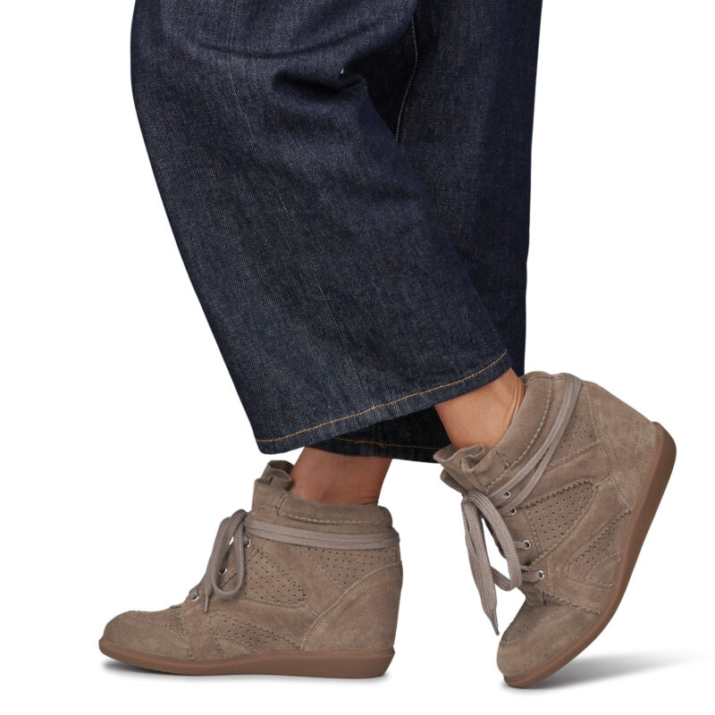 Melvin & Hamilton Lou 1 Beige Sneakers alte Donna - 8
