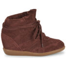 Melvin & Hamilton Lou 1 Marrone Sneakers alte Donna - 2
