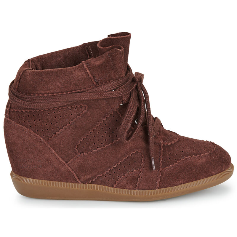 Melvin & Hamilton Lou 1 Marrone Sneakers alte Donna - 2