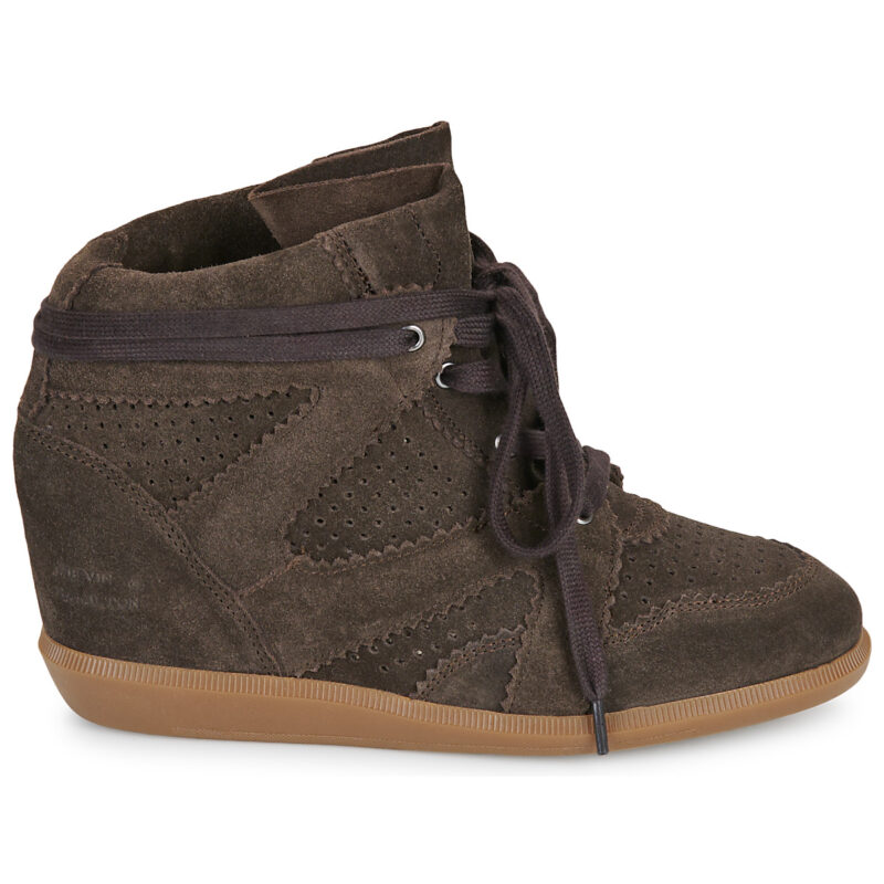 Melvin & Hamilton Lou 1 Marrone Sneakers alte Donna - 2