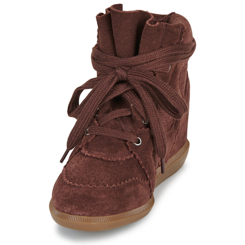 Melvin & Hamilton Lou 1 Marrone Sneakers alte Donna - 3